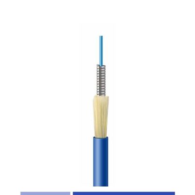 ซื้อ สายไฟเบอร์ออปติกภายในที่ป้อมกัน 12 สาย Single Mode G652D LSZH Jacket การผลิตออนไลน์