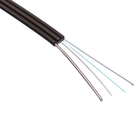 ซื้อ 2 หลัก SingleMode สายไฟเบอร์ออปติก Drop Cable 9/125 G657A1 LSZH สําหรับการใช้งานภายนอก การผลิตออนไลน์