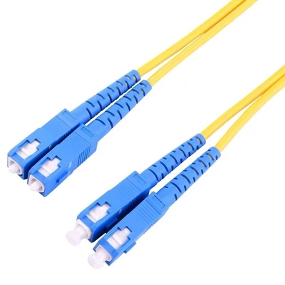 ซื้อ SC/UPC-SC/UPC Single-Mode Duplex Fiber Optic Patch Cord LSZH 2.0 มิลลิเมตร การผลิตออนไลน์