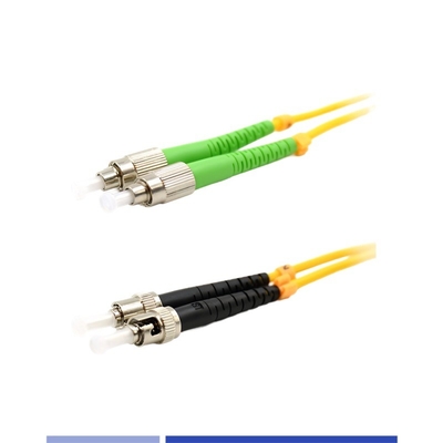 ซื้อ ST/UPC ไปยัง ST/APC สายพับไฟเบอร์แบบเดียว LSZH 3m 2.0mm คุณภาพสูง การผลิตออนไลน์