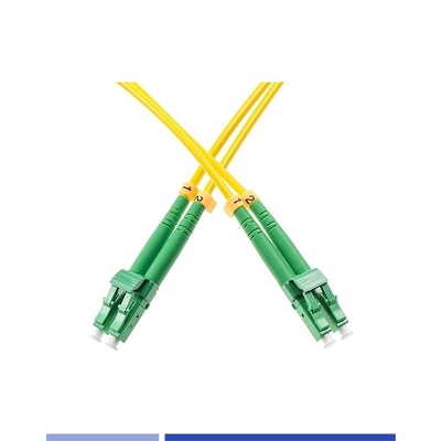ซื้อ สายไฟเบอร์ออปติก LC APC Patch Cord Single Mode G652D Duplex LSZH 3m 2.0mm การผลิตออนไลน์