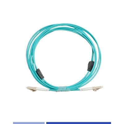 ซื้อ มัลติโมด OM3 แบรนด์ไฟเบอร์ออปติก แพทช์คอร์ด ดับเพล็กซ์ 1m LSZH แจ็คเก็ต Lc ถึง Lc สายไฟเบอร์ การผลิตออนไลน์