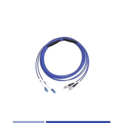 ซื้อ Duplex 1m LSZH Jacket เสื้อเกราะไฟเบอร์ออปติก แพทช์คอร์ด LC FC Single Mode การผลิตออนไลน์