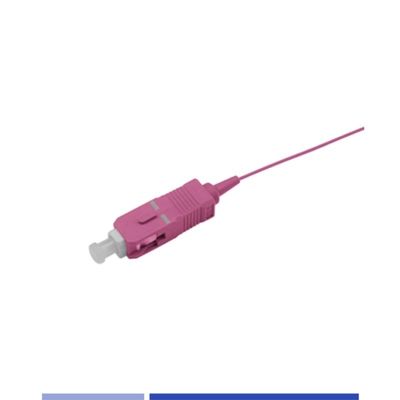 ซื้อ SC UPC มัลติโหมด OM4 ไฟเบอร์ออปติก Pigtail LSZH 1ม การผลิตออนไลน์