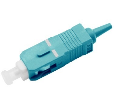 ซื้อ OM3 Multimode SC UPC Fiber Connector สายเชื่อมไฟเบอร์ออปติก 0.9mm การผลิตออนไลน์