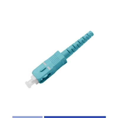 ซื้อ OM3 Multimode SC UPC ไฟเบอร์เชื่อมต่อ Simplex 2.0mm การผลิตออนไลน์
