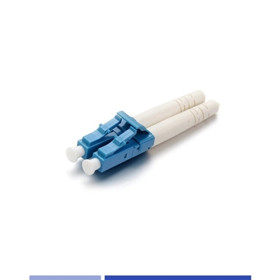 ซื้อ โหมดเดียว LC UPC Duplex สายเชื่อมไฟเบอร์ออปติก 3.0mm boot การผลิตออนไลน์