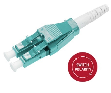 ซื้อ Polarity Switchable Fiber Optic Connector Uniboot LC UPC Om3 เครื่องเชื่อมไฟเบอร์ การผลิตออนไลน์