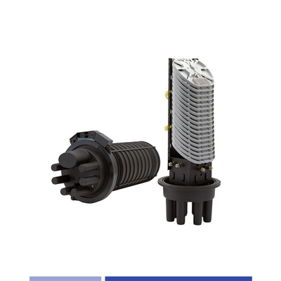 ซื้อ 288 หลัก Dome Fiber Optic Splice Closure 288F ความจุ Fiber Dome Enclosure กัน UV การผลิตออนไลน์