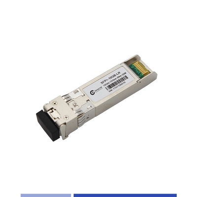 ซื้อ โมดูล 10G Optical Transceiver โมเดลเดียว SMF Duplex SFP+ 1310nm 10km 10GBASE-LR การผลิตออนไลน์