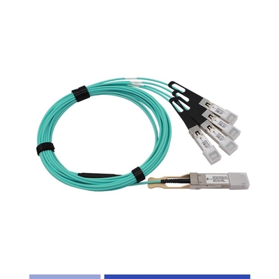 ซื้อ สายไฟฟ้าออปติก 100G (AOC) QSFP28 ถึง 4x25G SFP28 สายไฟฟ้า Breakout OM3 3m การผลิตออนไลน์
