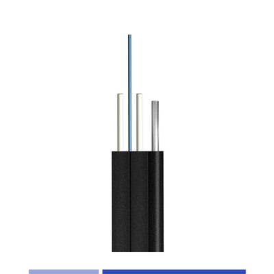 ซื้อ LSZH Outdoor Fiber Optic Cable 2 Fiber Outdoor Drop Cable แบบเดียว 9/125 G657A1 สายไฟฟ้า การผลิตออนไลน์
