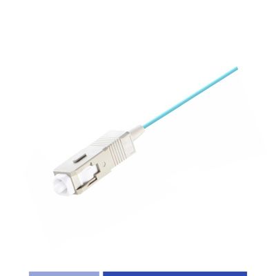 ซื้อ OM3 SC/UPC สายไฟเบอร์ออปติก หมูหาง LSZH เสื้อ 1m การผลิตออนไลน์