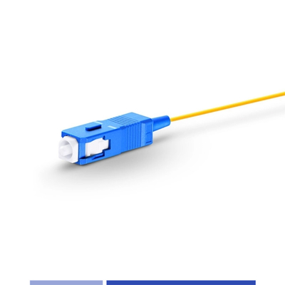 ซื้อ ป้องกันน้ําไฟเบอร์ออปติก Pigtail UPC SC Pigtail Single Mode OS2 9/125um LSZH 1m การผลิตออนไลน์