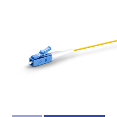 ซื้อ LC/UPC สายไฟเบอร์ออปติก Pigtail OS2 9/125μm ซิมเพล็กซ์ LSZH 1m การผลิตออนไลน์