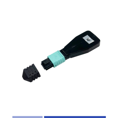 ซื้อ เครือข่าย CCTV แอดป์เตอร์ไฟเบอร์ออปติก MPO แอดป์เตอร์ไฟเบอร์ลูปแบ็ค OM3 การผลิตออนไลน์