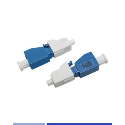 ซื้อ ติดต่อ LC UPC Attenuator แบบเดียว 8dB การผลิตออนไลน์