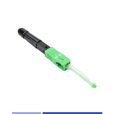 ซื้อ Fusion Splice Fiber Optic Quick Connector SC APC แบบเดียวเบา การผลิตออนไลน์
