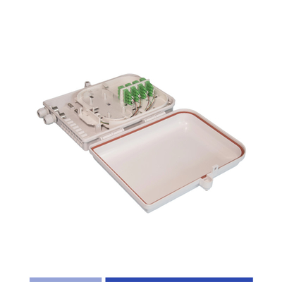 ซื้อ กล่องปลายไฟฟ้าไฟเบอร์ออปติก 16 Port LC/SC กล่องไฟเบอร์ไฟเบอร์ที่บรรทุก SC APC Simplex Adapter การผลิตออนไลน์