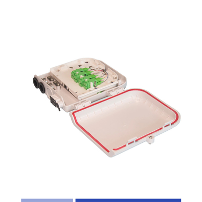ซื้อ 8 Port Fiber Optic การกระจายกล่อง LC / SC กล่องปิดไฟเบอร์ การผลิตออนไลน์
