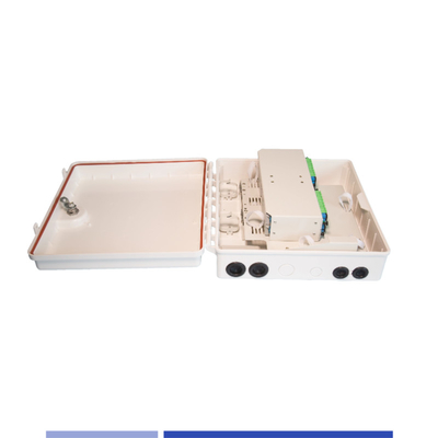 ซื้อ กล่องกระจายไฟเบอร์สปลิเตอร์ที่บรรทุก SC APC Simplex Adapter อุปกรณ์กระจายแสง การผลิตออนไลน์
