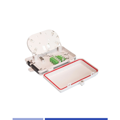 ซื้อ กล่องกระจายไฟเบอร์ออปติก 4 ท่า สําหรับ SC / LC Adapter ความแม่นยําสูง การผลิตออนไลน์
