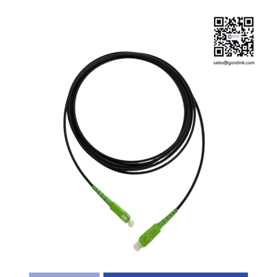 ซื้อ สายแพทช์ไฟเบอร์ออปติกแบบมีเกราะภายนอก SC/APC-SC/APC SM G657A2 Simplex 3 เมตร OFNR แจ็คเก็ต UV การผลิตออนไลน์