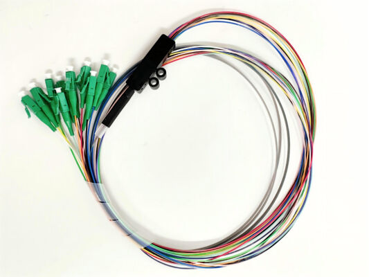 ซื้อ สายไฟเบอร์ออปติกแบบ Ribbon LC/APC Singlemode OS2 12 คอร์ ยาว 3 เมตร สำหรับเครือข่าย FTTH การผลิตออนไลน์