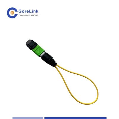 ซื้อ 12 โมดูลล็อปแบ็คเส้นใย MPO/APC แบบเดียวสําหรับการทดสอบ QSFP การผลิตออนไลน์